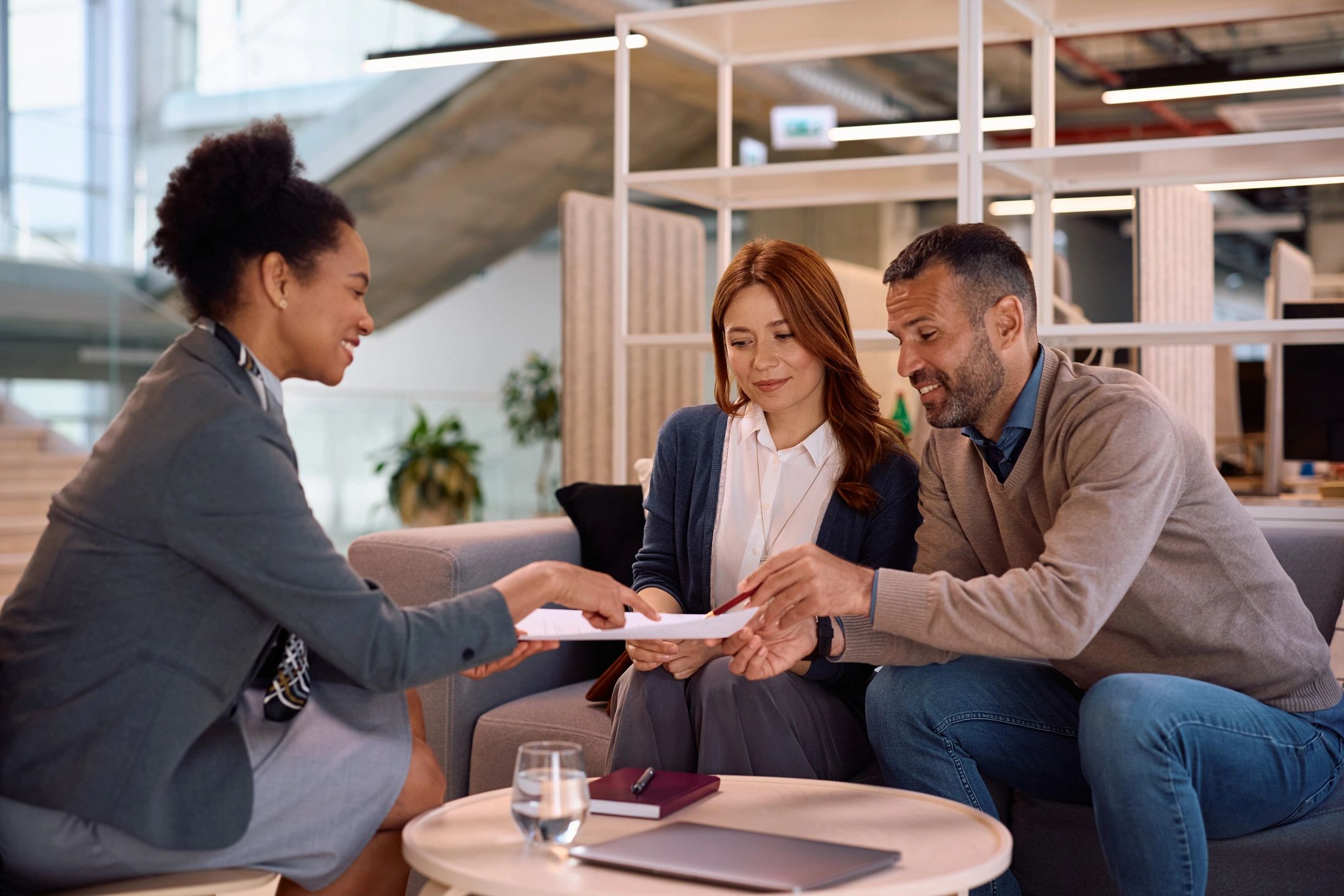 Satisfied property seller with PMRB