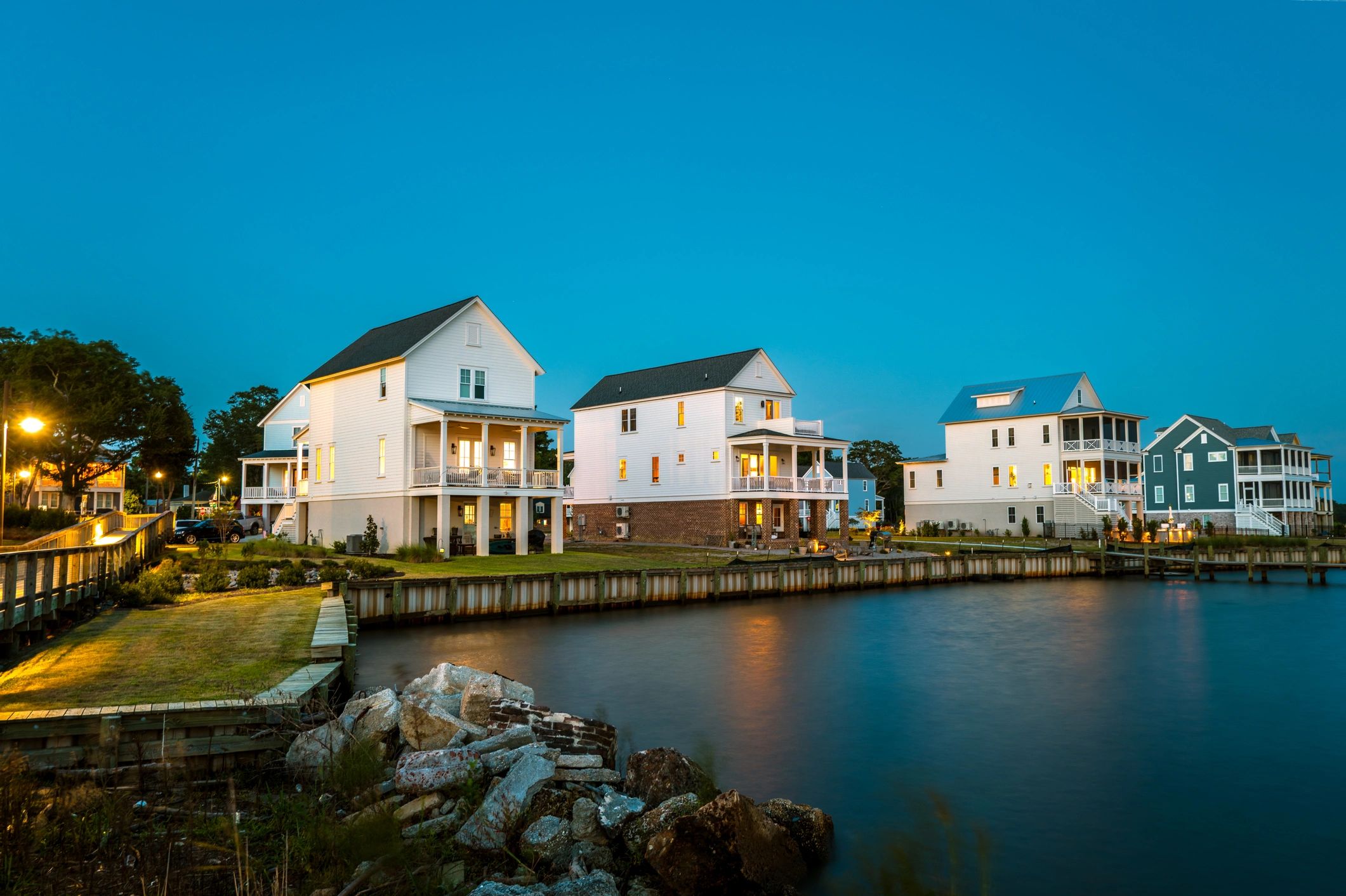 modern real estate property exterior